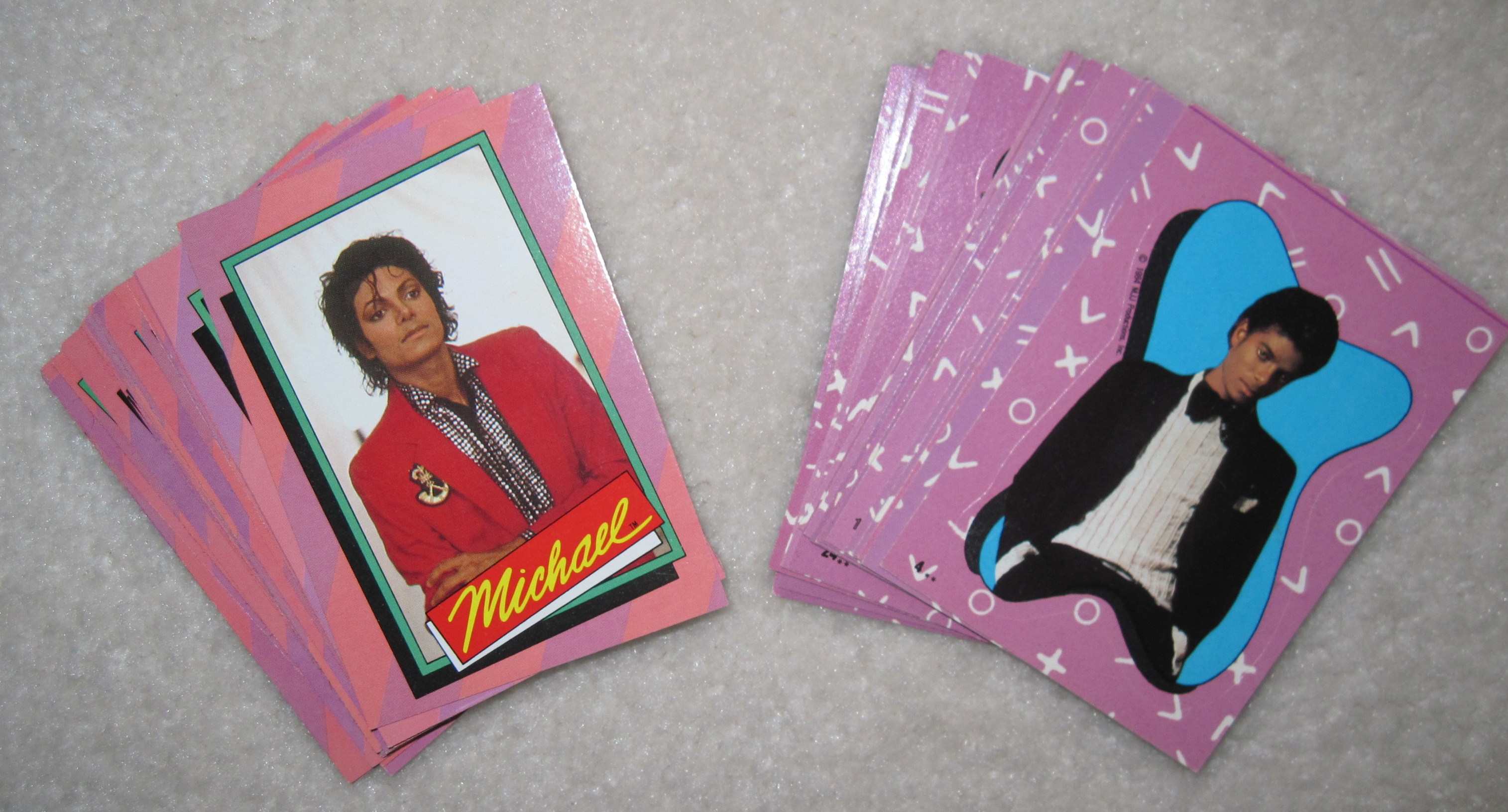 Michael Jackson Collector cards - Partial set 2